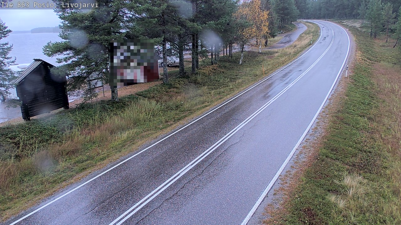 Kelikamerat Kuva Tie 863 Livojärvi, Posio, Lappi