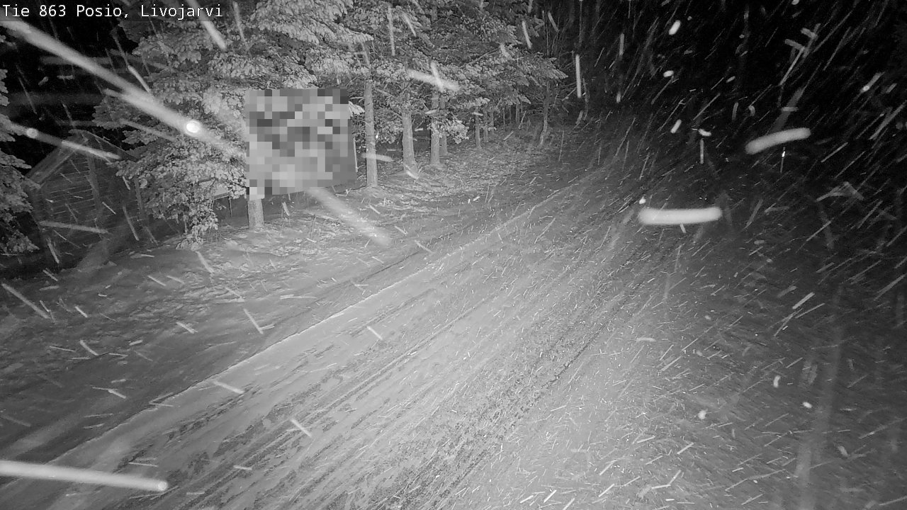Kelikamerat Kuva Tie 863 Livojärvi, Posio, Lappi