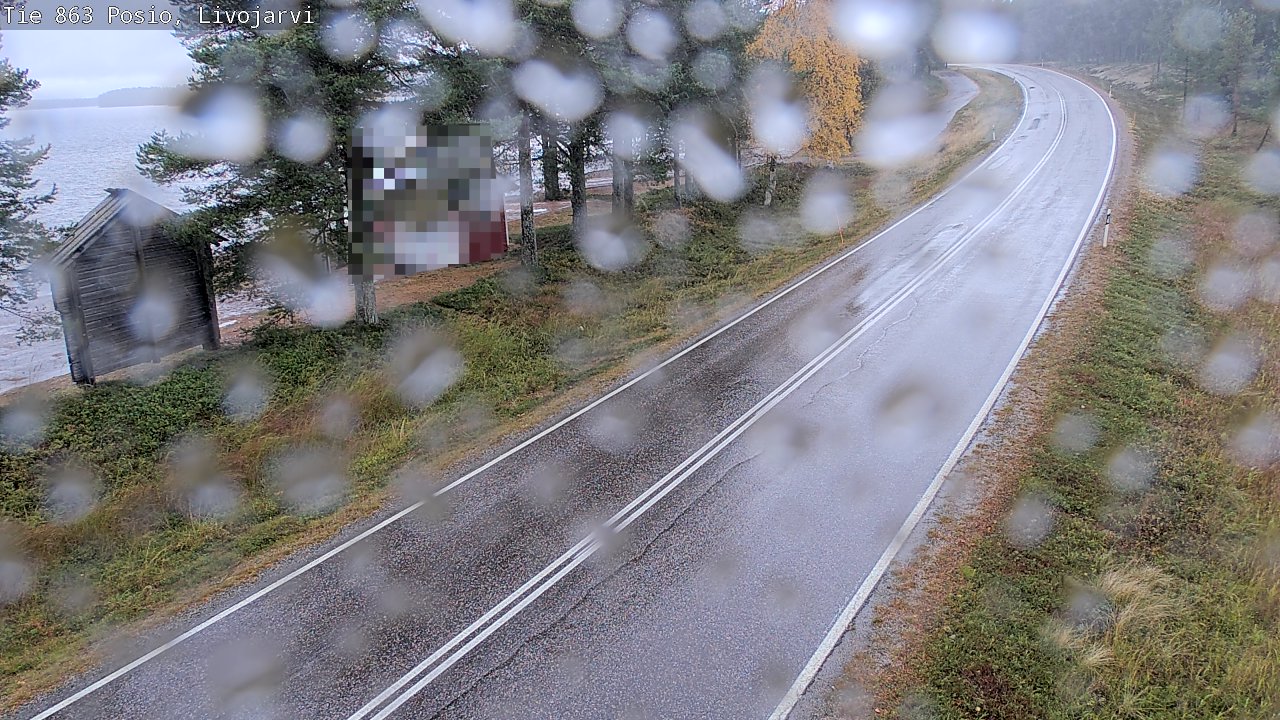 Kelikamerat Kuva Tie 863 Livojärvi, Posio, Lappi
