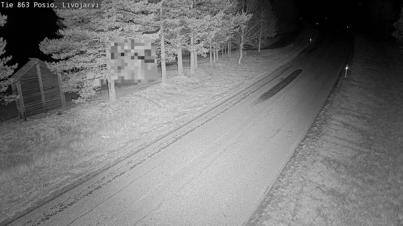 Kelikamerat Kuva Tie 863 Livojärvi, Posio, Lappi