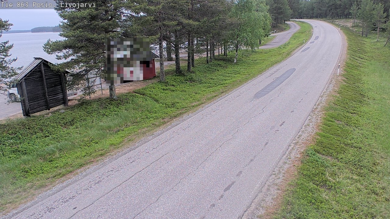 Kelikamerat Kuva Tie 863 Livojärvi, Posio, Lappi