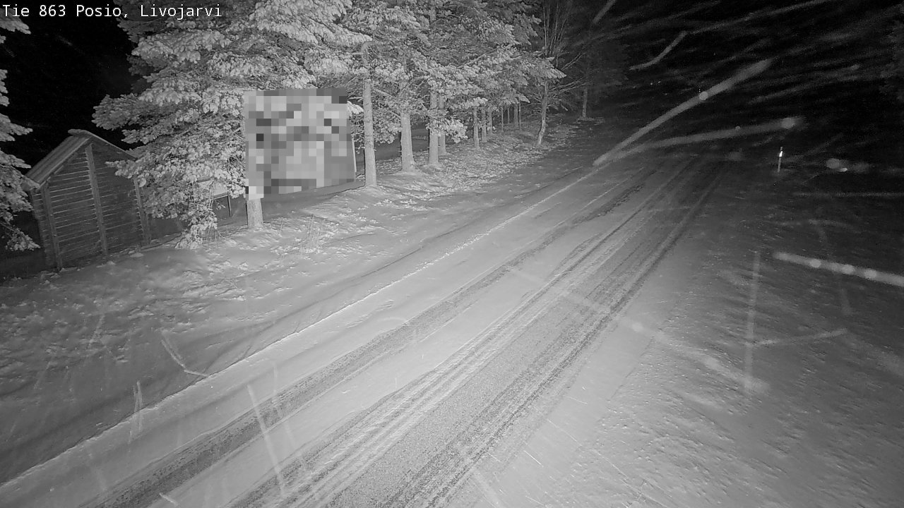 Kelikamerat Kuva Tie 863 Livojärvi, Posio, Lappi