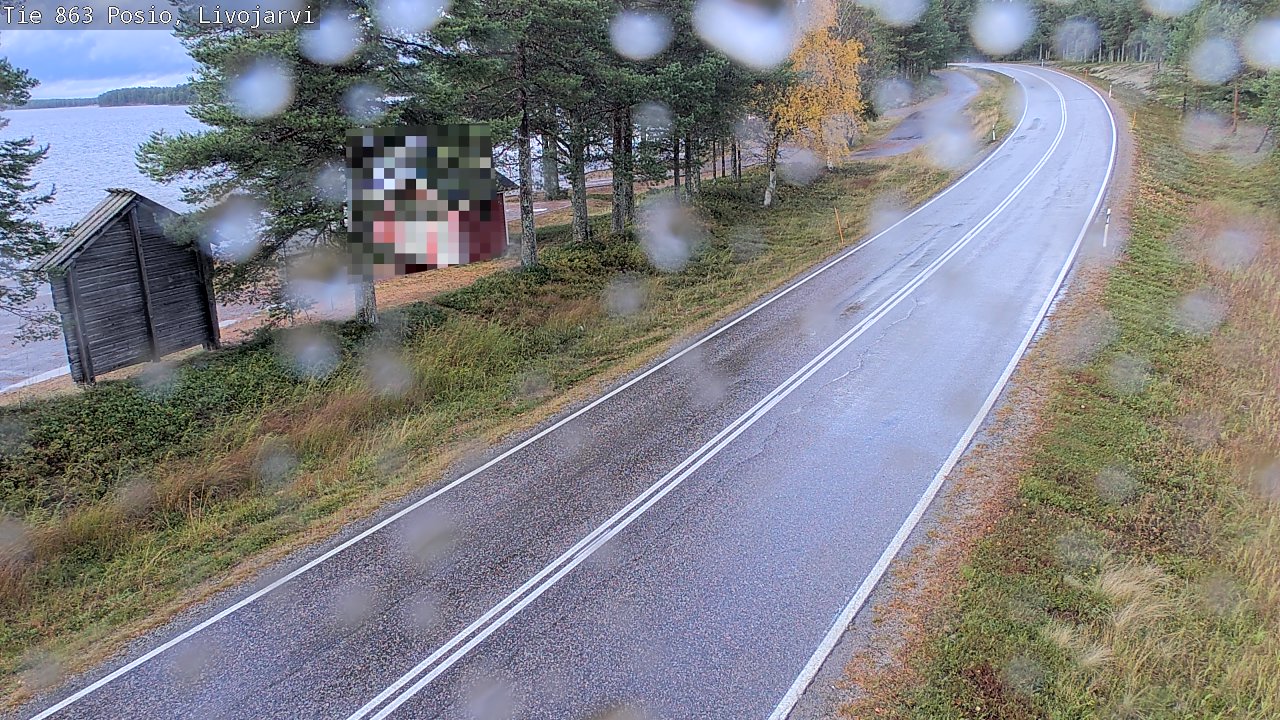 Kelikamerat Kuva Tie 863 Livojärvi, Posio, Lappi