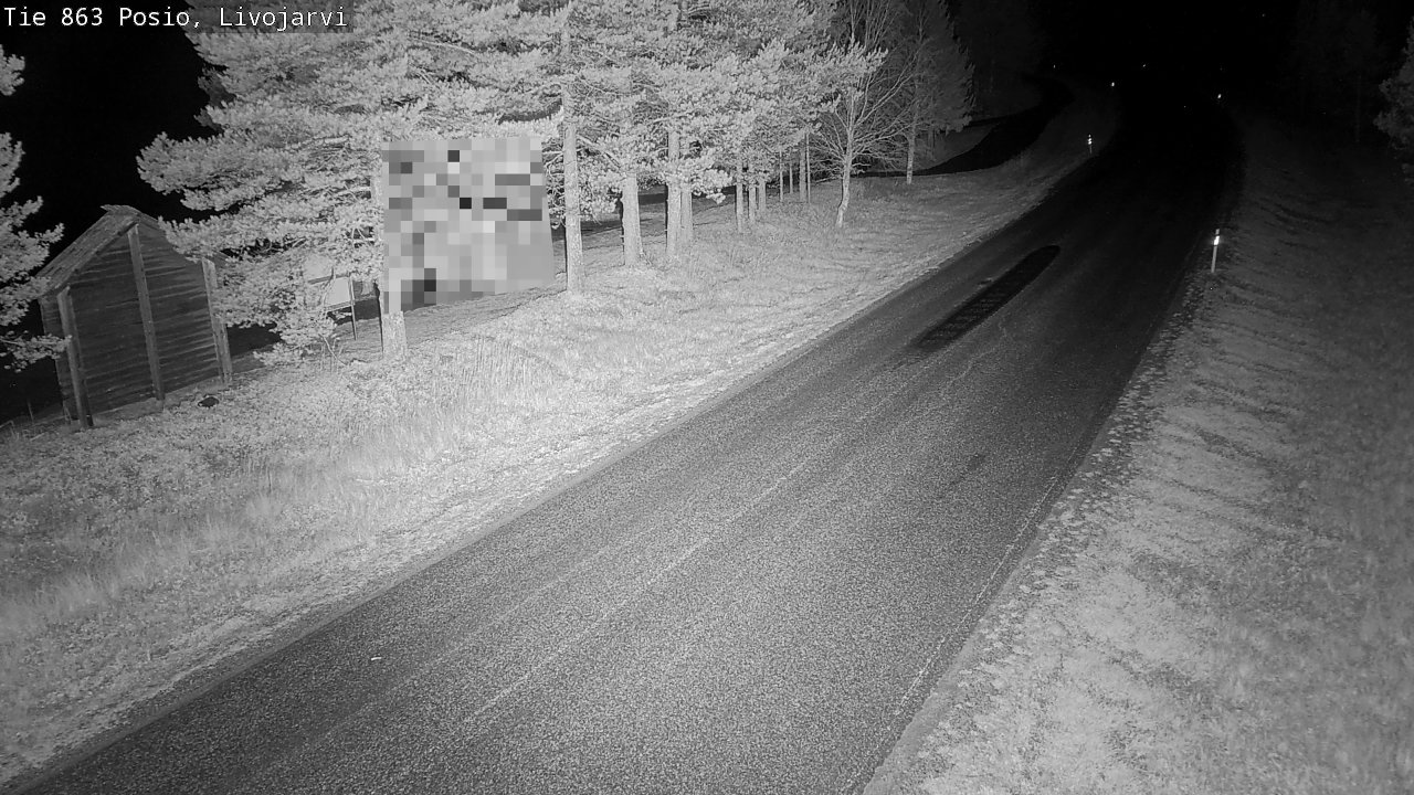 Kelikamerat Kuva Tie 863 Livojärvi, Posio, Lappi