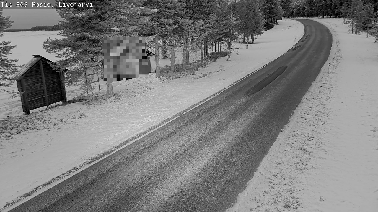 Kelikamerat Kuva Tie 863 Livojärvi, Posio, Lappi