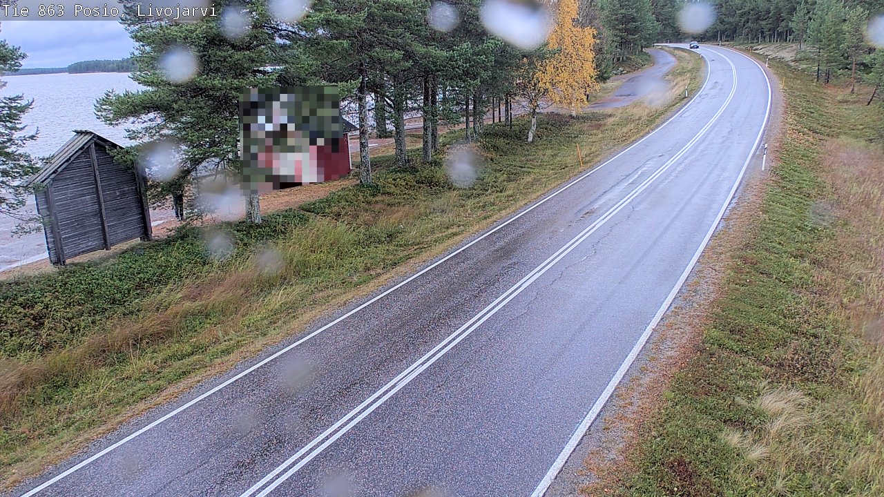 Kelikamerat Kuva Tie 863 Livojärvi, Posio, Lappi