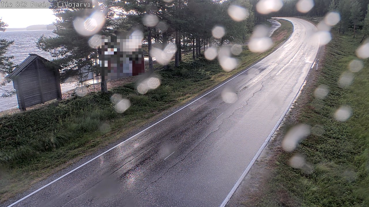 Kelikamerat Kuva Tie 863 Livojärvi, Posio, Lappi