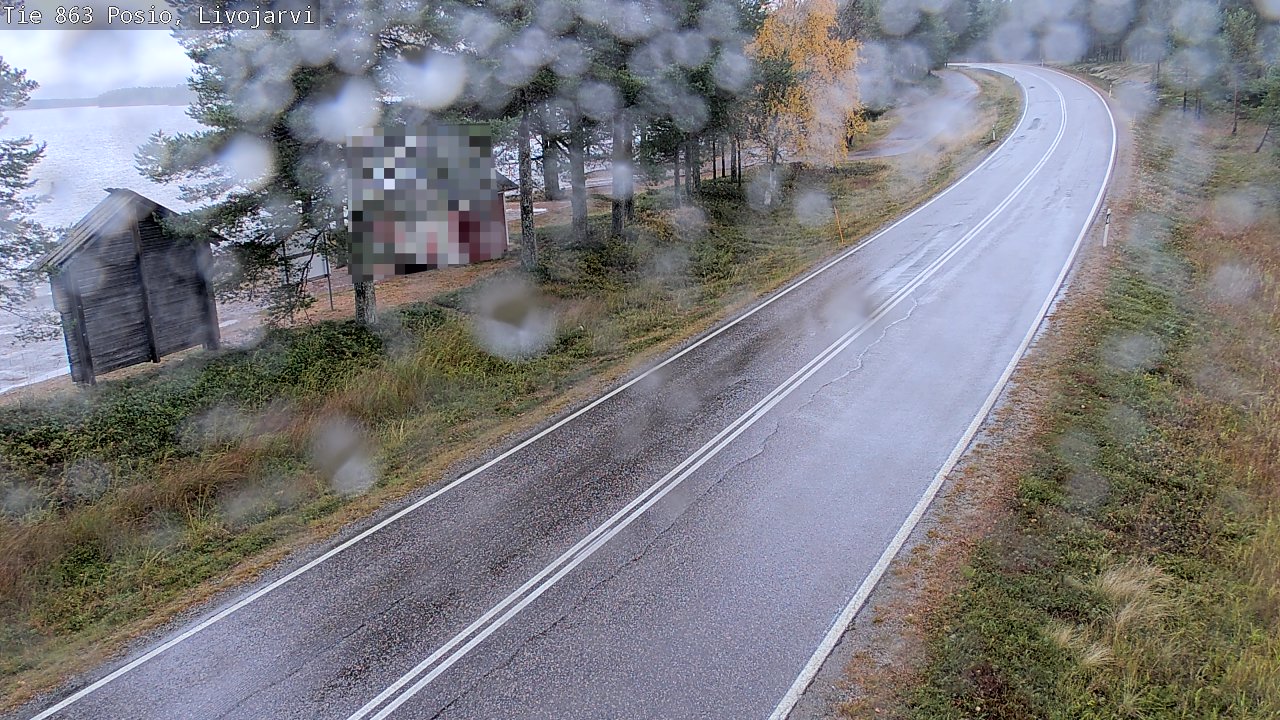 Kelikamerat Kuva Tie 863 Livojärvi, Posio, Lappi