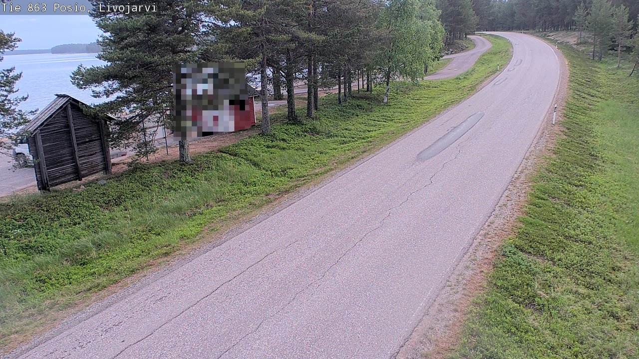 Kelikamerat Kuva Tie 863 Livojärvi, Posio, Lappi