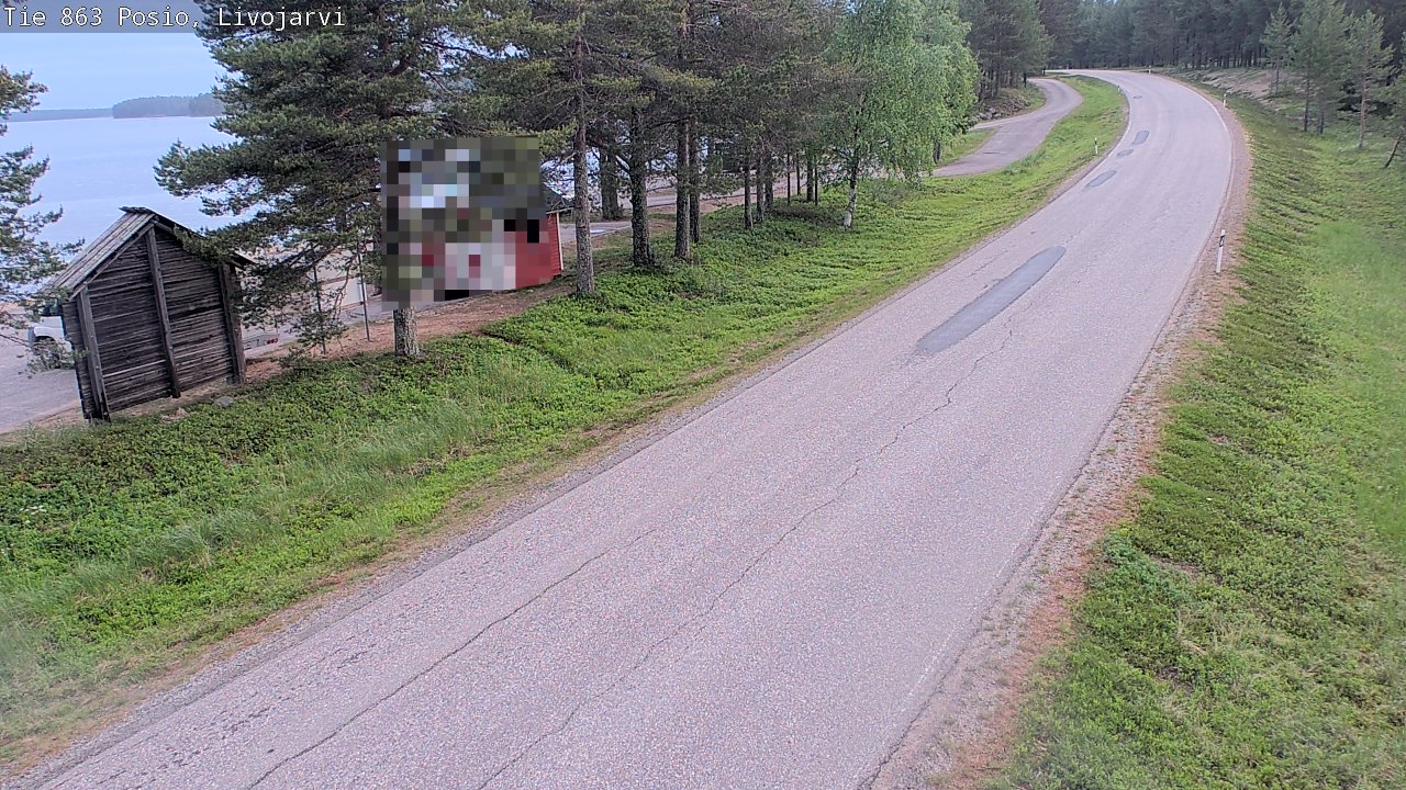Kelikamerat Kuva Tie 863 Livojärvi, Posio, Lappi