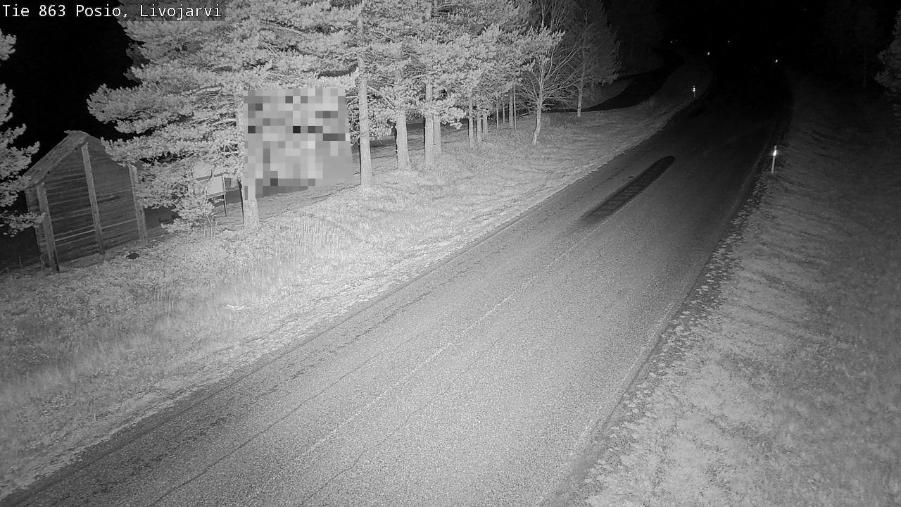 Kelikamerat Kuva Tie 863 Livojärvi, Posio, Lappi