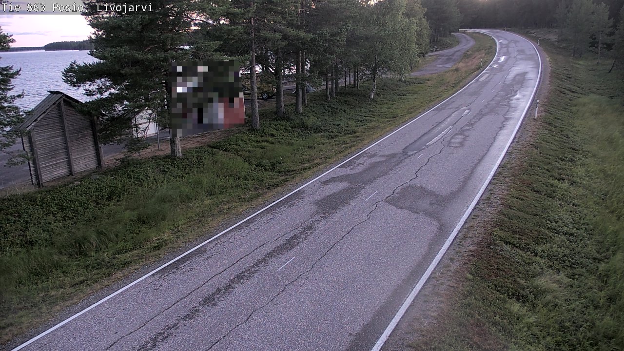 Kelikamerat Kuva Tie 863 Livojärvi, Posio, Lappi