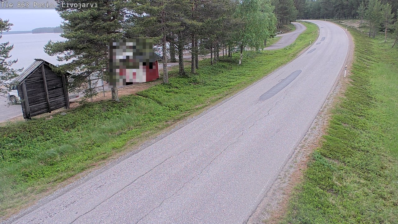Kelikamerat Kuva Tie 863 Livojärvi, Posio, Lappi