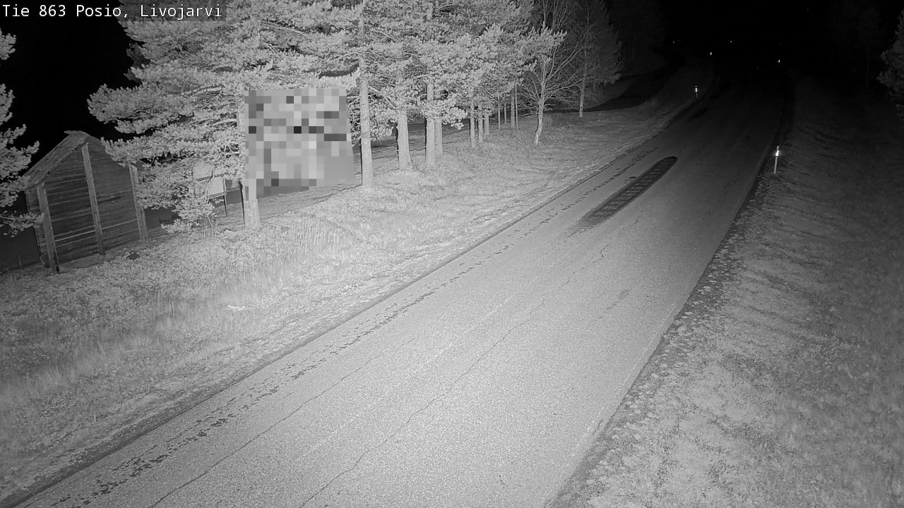 Kelikamerat Kuva Tie 863 Livojärvi, Posio, Lappi