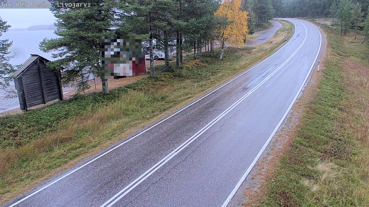 Kelikamerat Kuva Tie 863 Livojärvi, Posio, Lappi