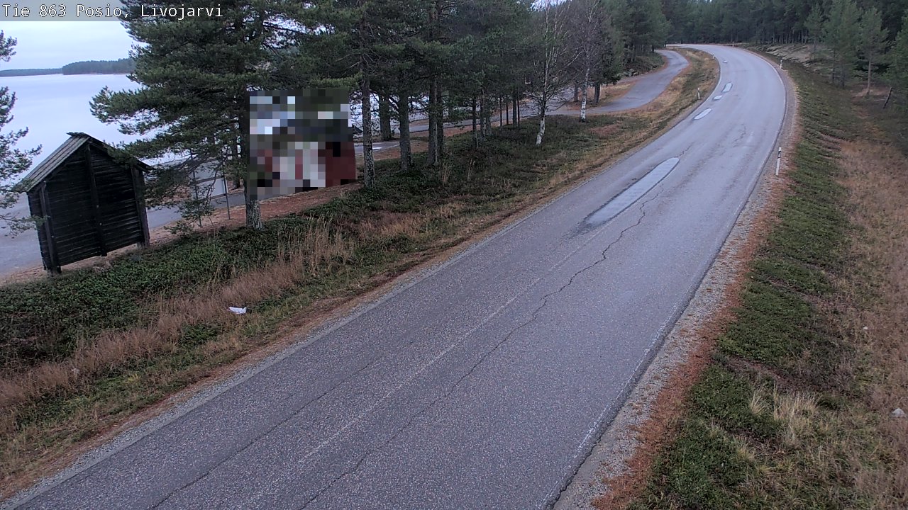 Kelikamerat Kuva Tie 863 Livojärvi, Posio, Lappi