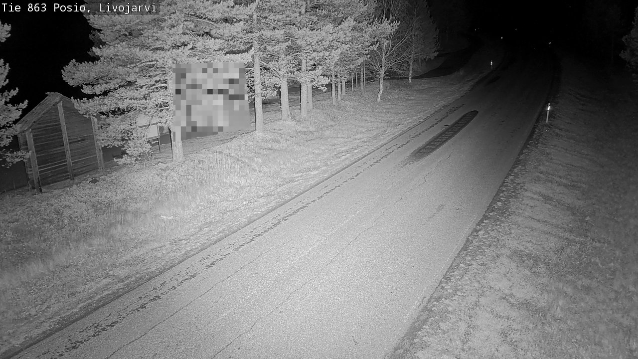 Kelikamerat Kuva Tie 863 Livojärvi, Posio, Lappi