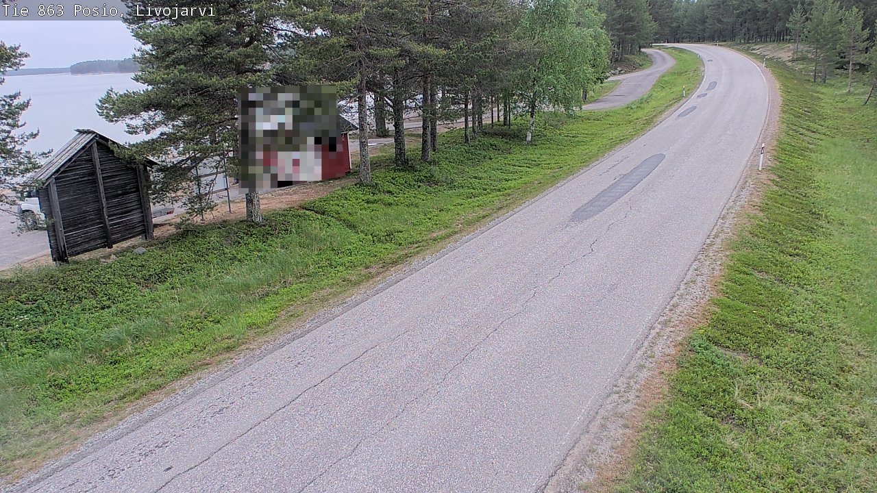 Kelikamerat Kuva Tie 863 Livojärvi, Posio, Lappi