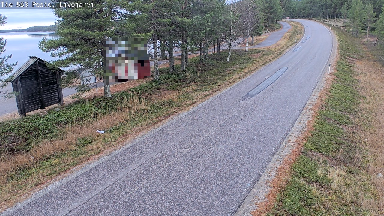 Kelikamerat Kuva Tie 863 Livojärvi, Posio, Lappi