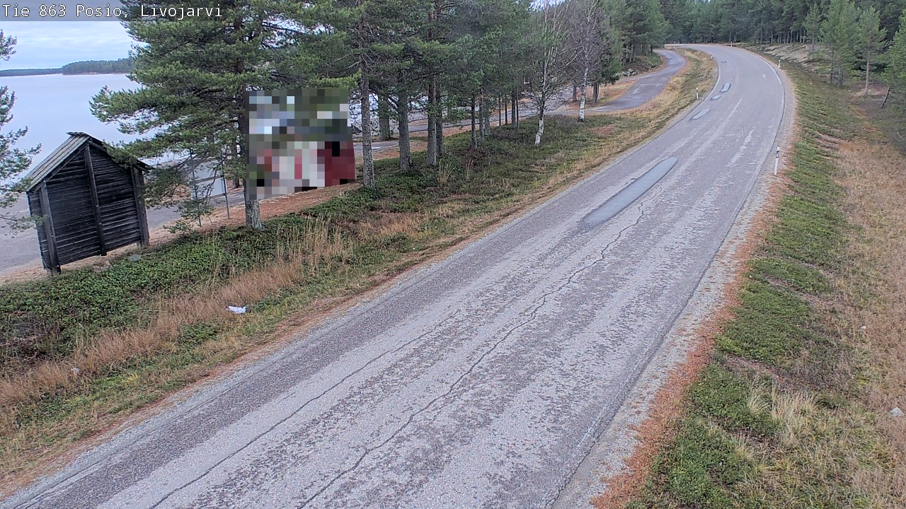 Kelikamerat Kuva Tie 863 Livojärvi, Posio, Lappi