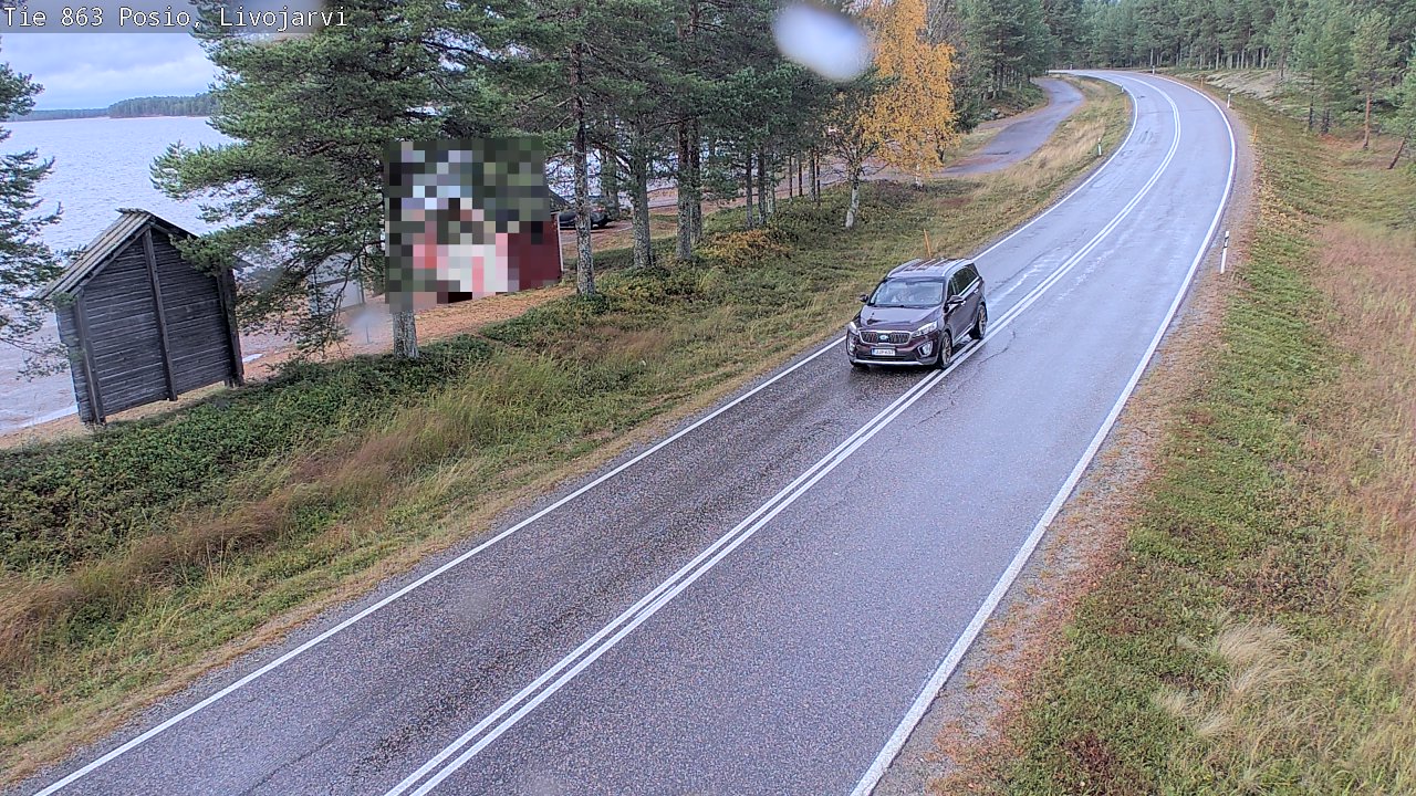 Kelikamerat Kuva Tie 863 Livojärvi, Posio, Lappi