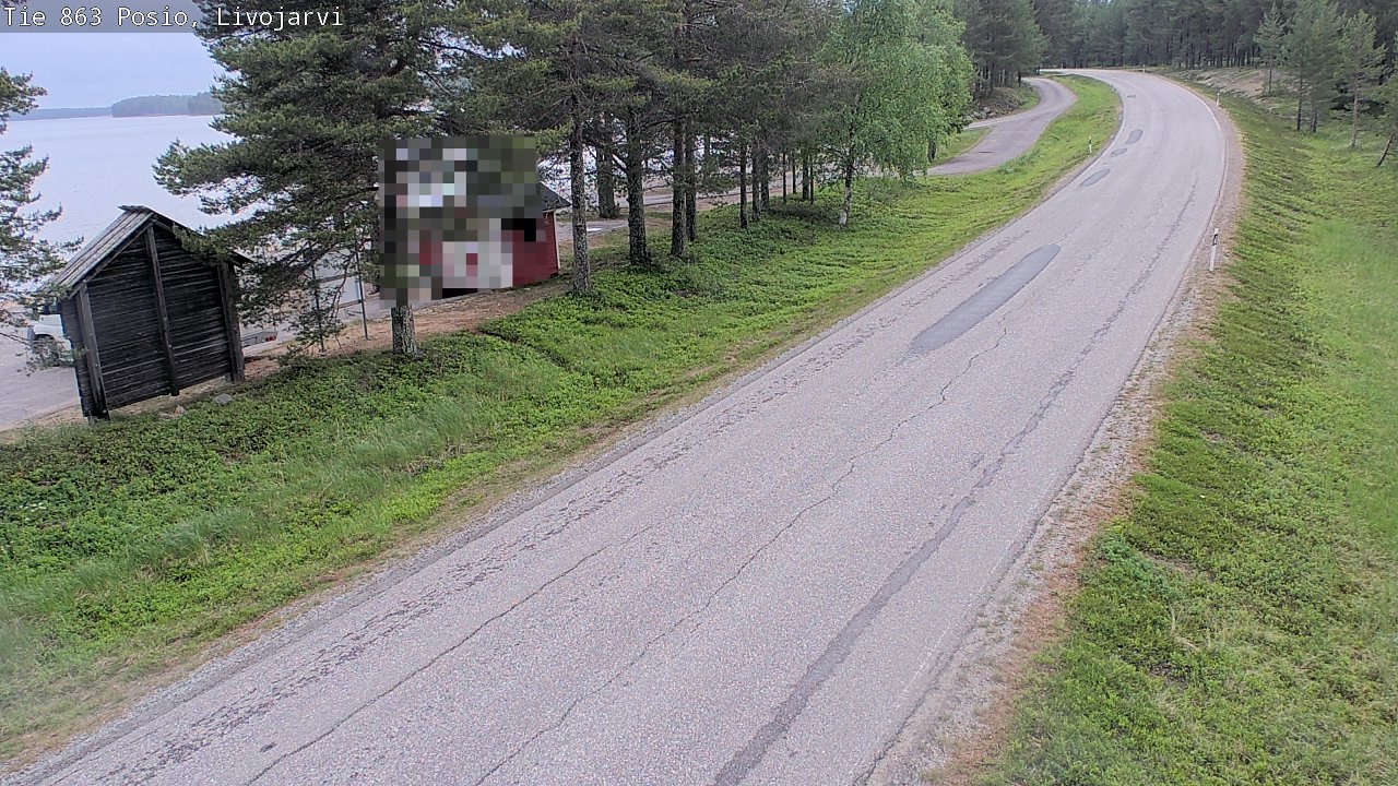 Kelikamerat Kuva Tie 863 Livojärvi, Posio, Lappi