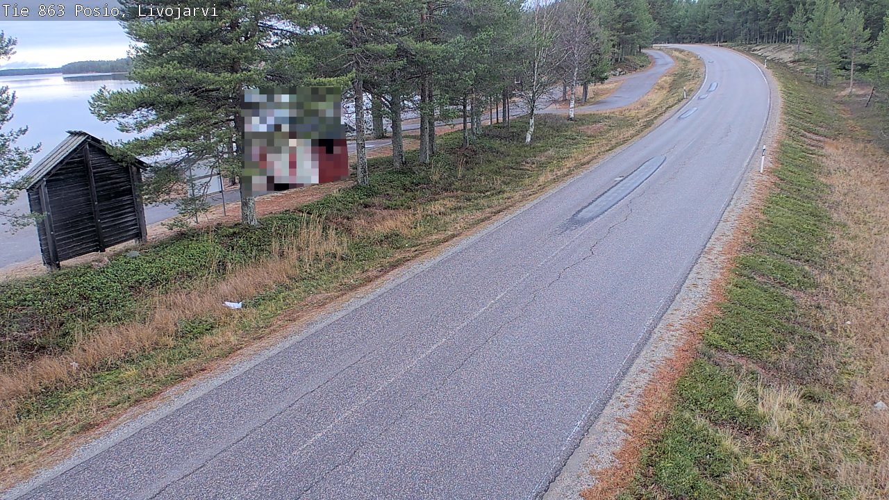 Kelikamerat Kuva Tie 863 Livojärvi, Posio, Lappi