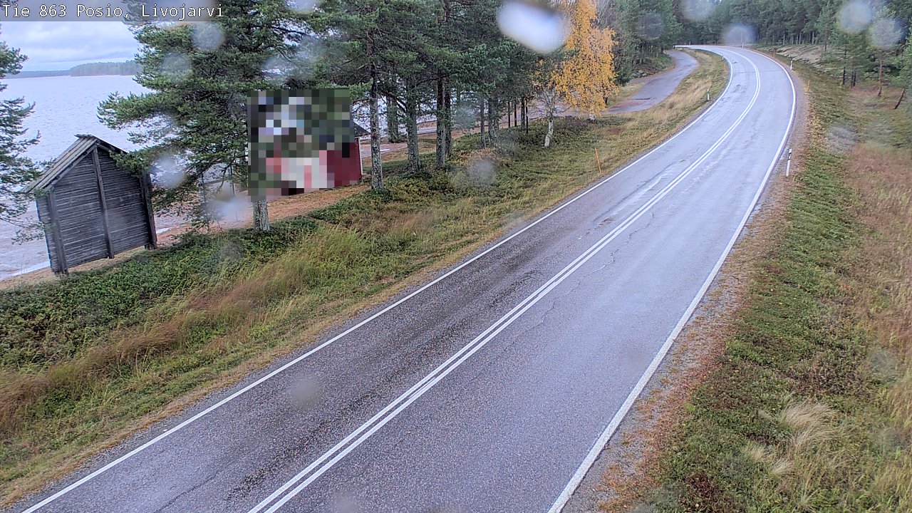 Kelikamerat Kuva Tie 863 Livojärvi, Posio, Lappi