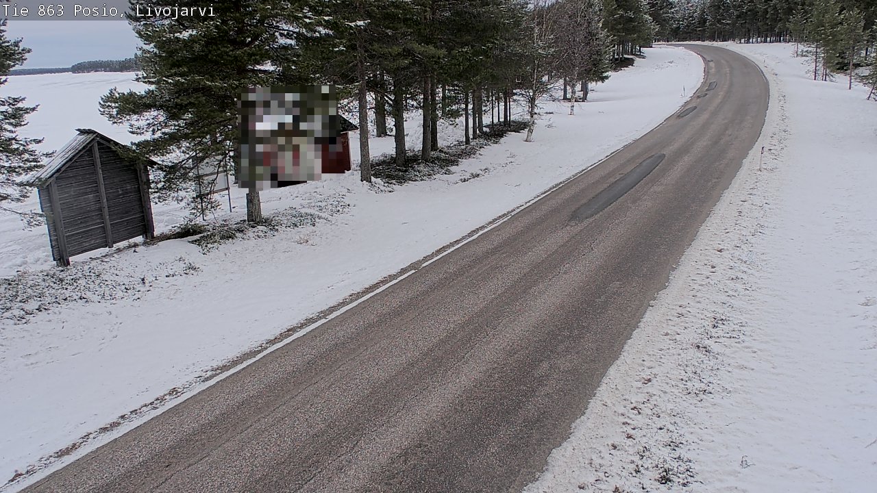 Kelikamerat Kuva Tie 863 Livojärvi, Posio, Lappi