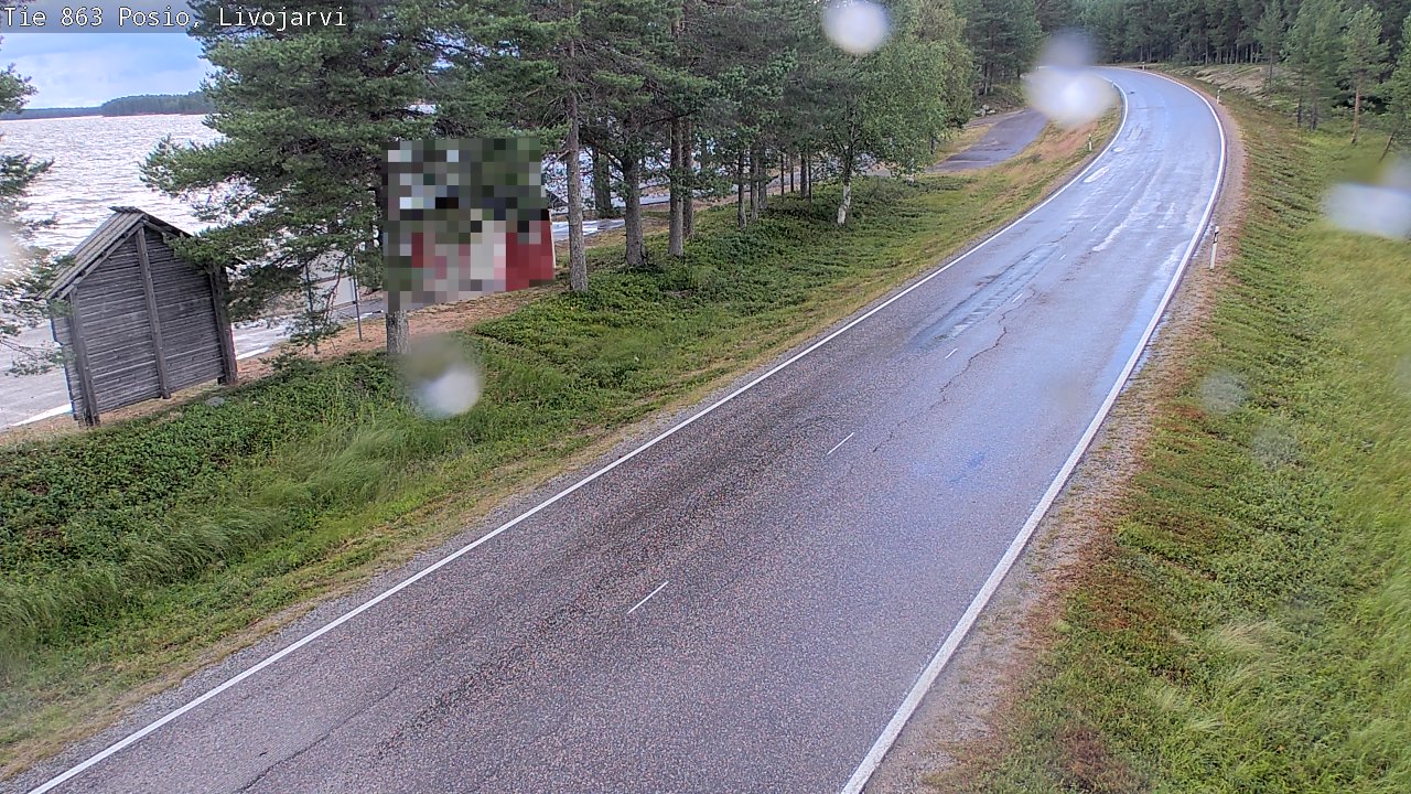Kelikamerat Kuva Tie 863 Livojärvi, Posio, Lappi