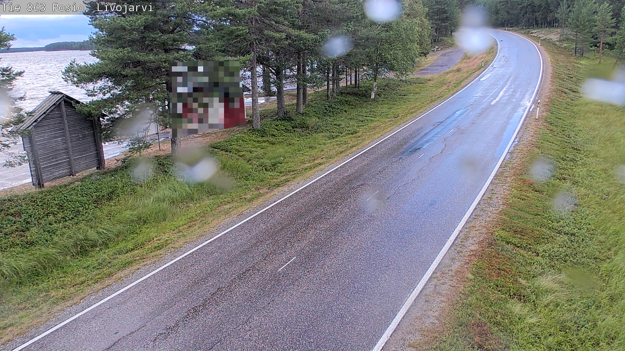 Kelikamerat Kuva Tie 863 Livojärvi, Posio, Lappi