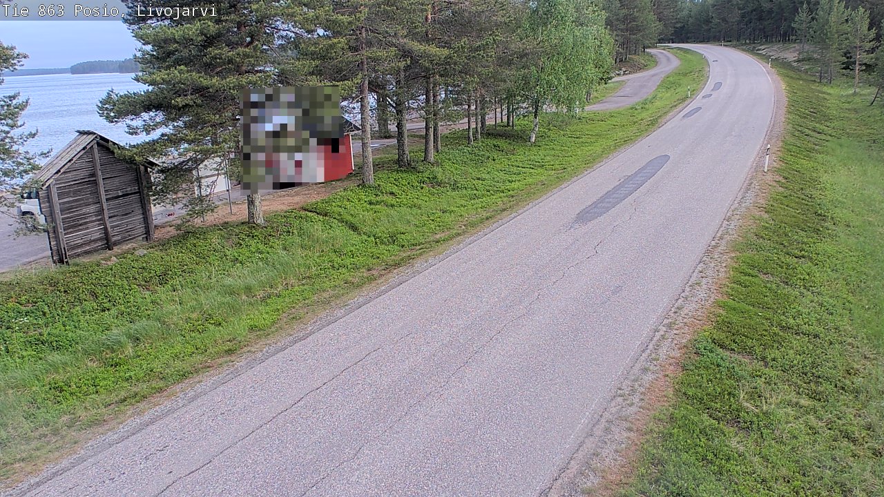 Kelikamerat Kuva Tie 863 Livojärvi, Posio, Lappi