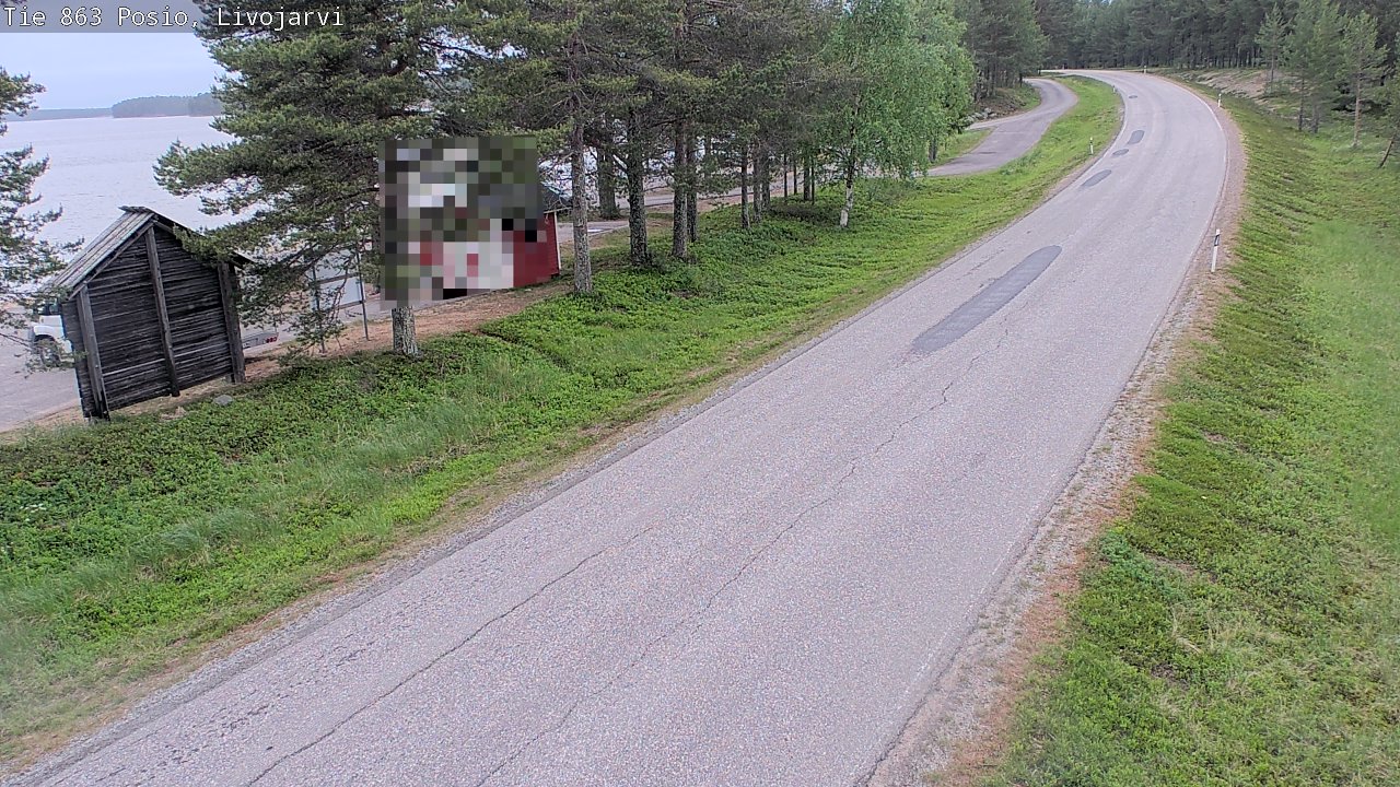 Kelikamerat Kuva Tie 863 Livojärvi, Posio, Lappi
