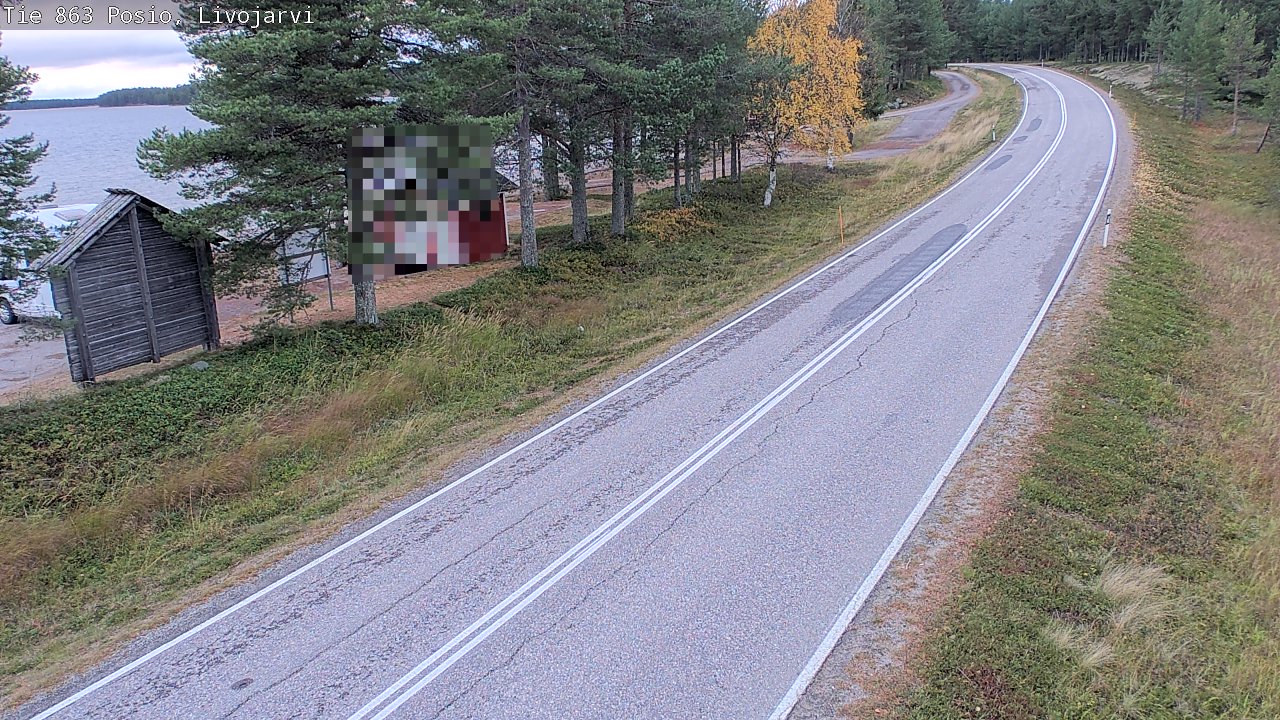Kelikamerat Kuva Tie 863 Livojärvi, Posio, Lappi