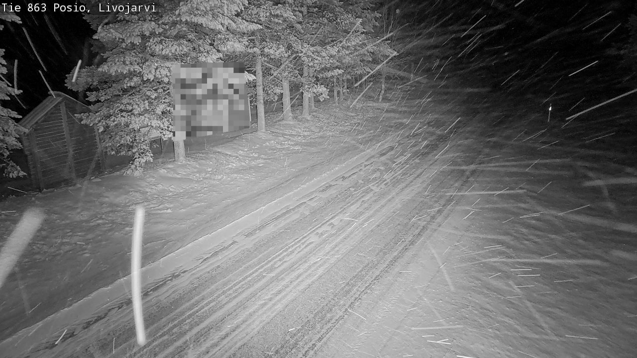 Kelikamerat Kuva Tie 863 Livojärvi, Posio, Lappi