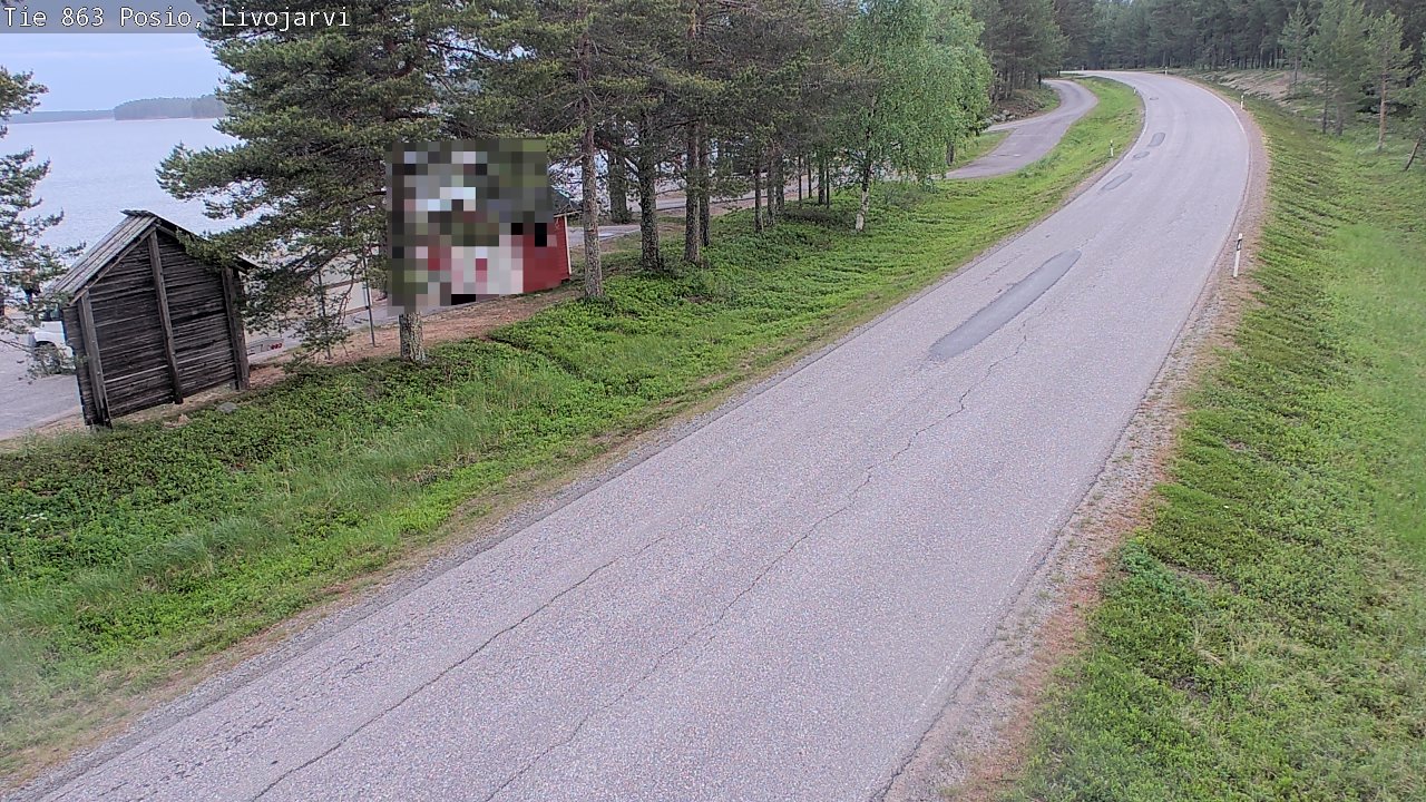 Kelikamerat Kuva Tie 863 Livojärvi, Posio, Lappi