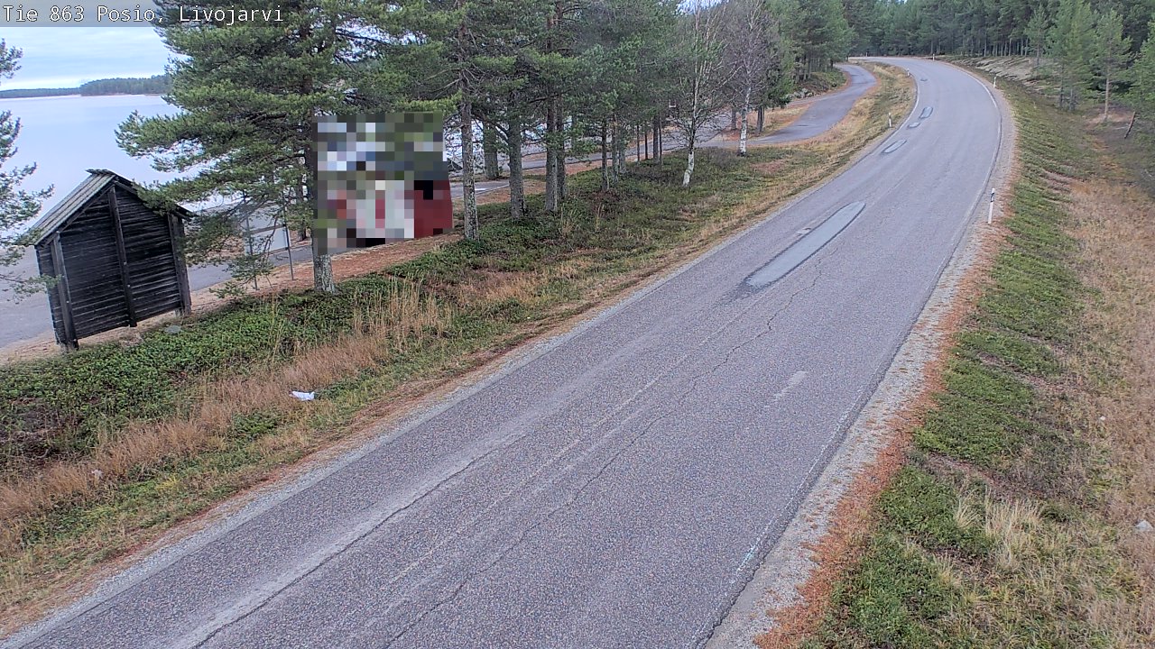 Kelikamerat Kuva Tie 863 Livojärvi, Posio, Lappi