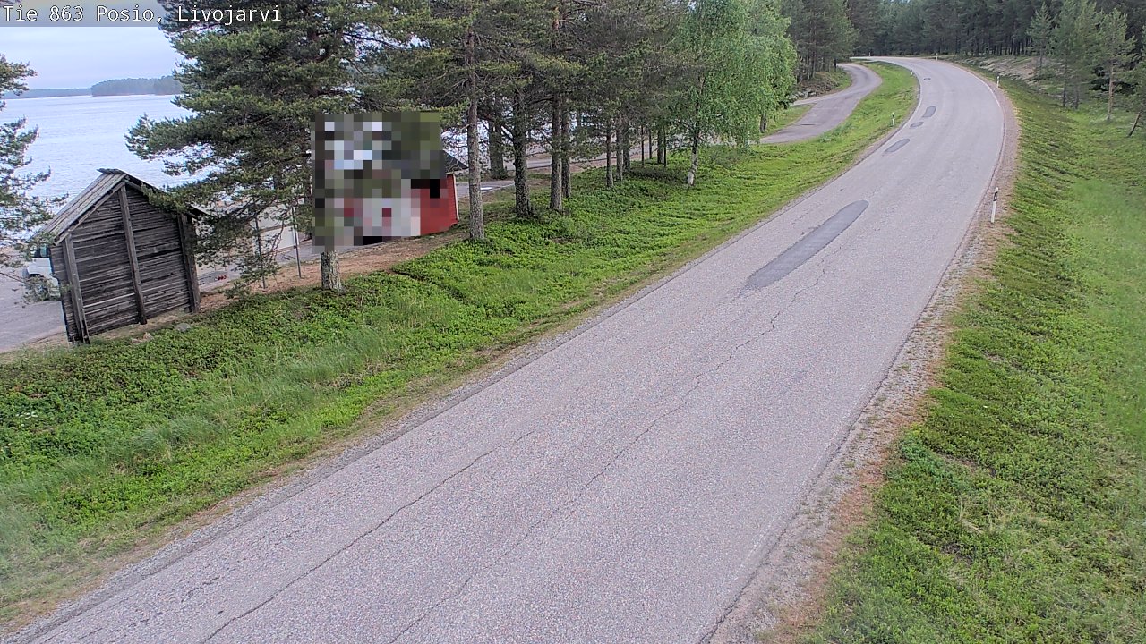 Kelikamerat Kuva Tie 863 Livojärvi, Posio, Lappi