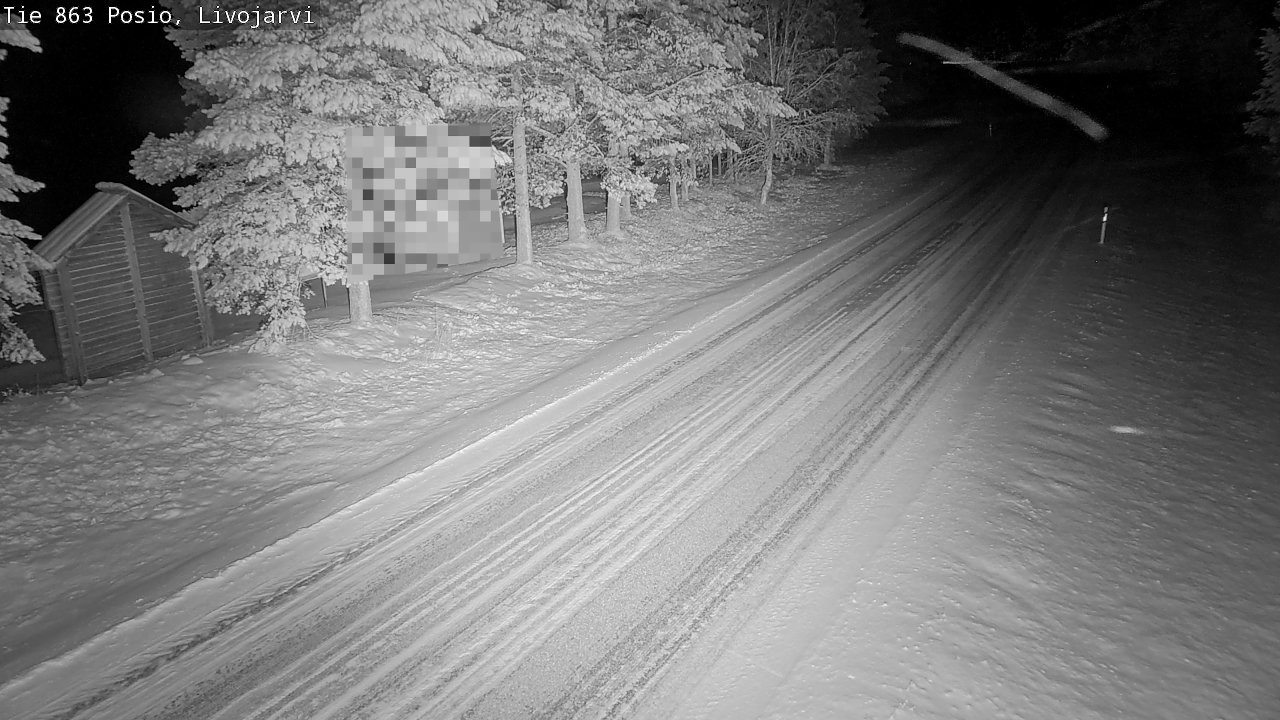Kelikamerat Kuva Tie 863 Livojärvi, Posio, Lappi