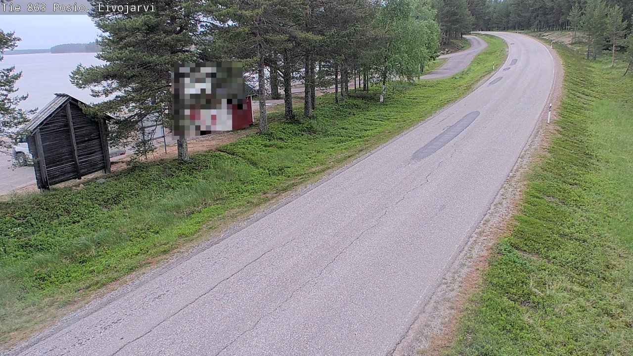 Kelikamerat Kuva Tie 863 Livojärvi, Posio, Lappi