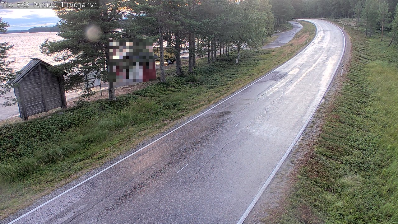 Kelikamerat Kuva Tie 863 Livojärvi, Posio, Lappi