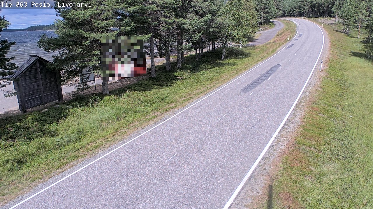 Kelikamerat Kuva Tie 863 Livojärvi, Posio, Lappi