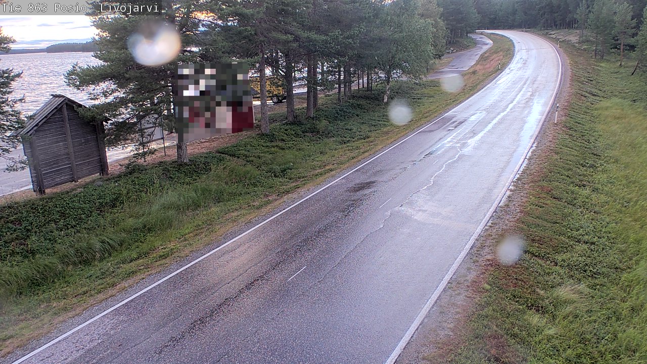 Kelikamerat Kuva Tie 863 Livojärvi, Posio, Lappi