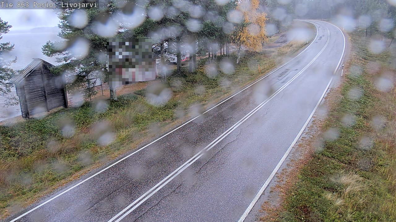 Kelikamerat Kuva Tie 863 Livojärvi, Posio, Lappi