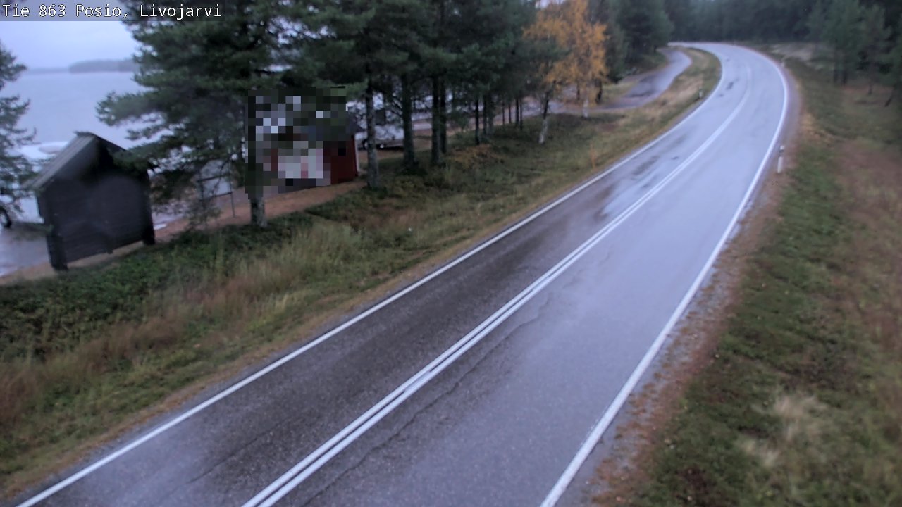 Kelikamerat Kuva Tie 863 Livojärvi, Posio, Lappi