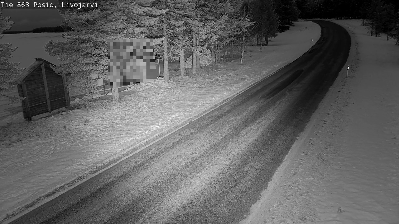 Kelikamerat Kuva Tie 863 Livojärvi, Posio, Lappi