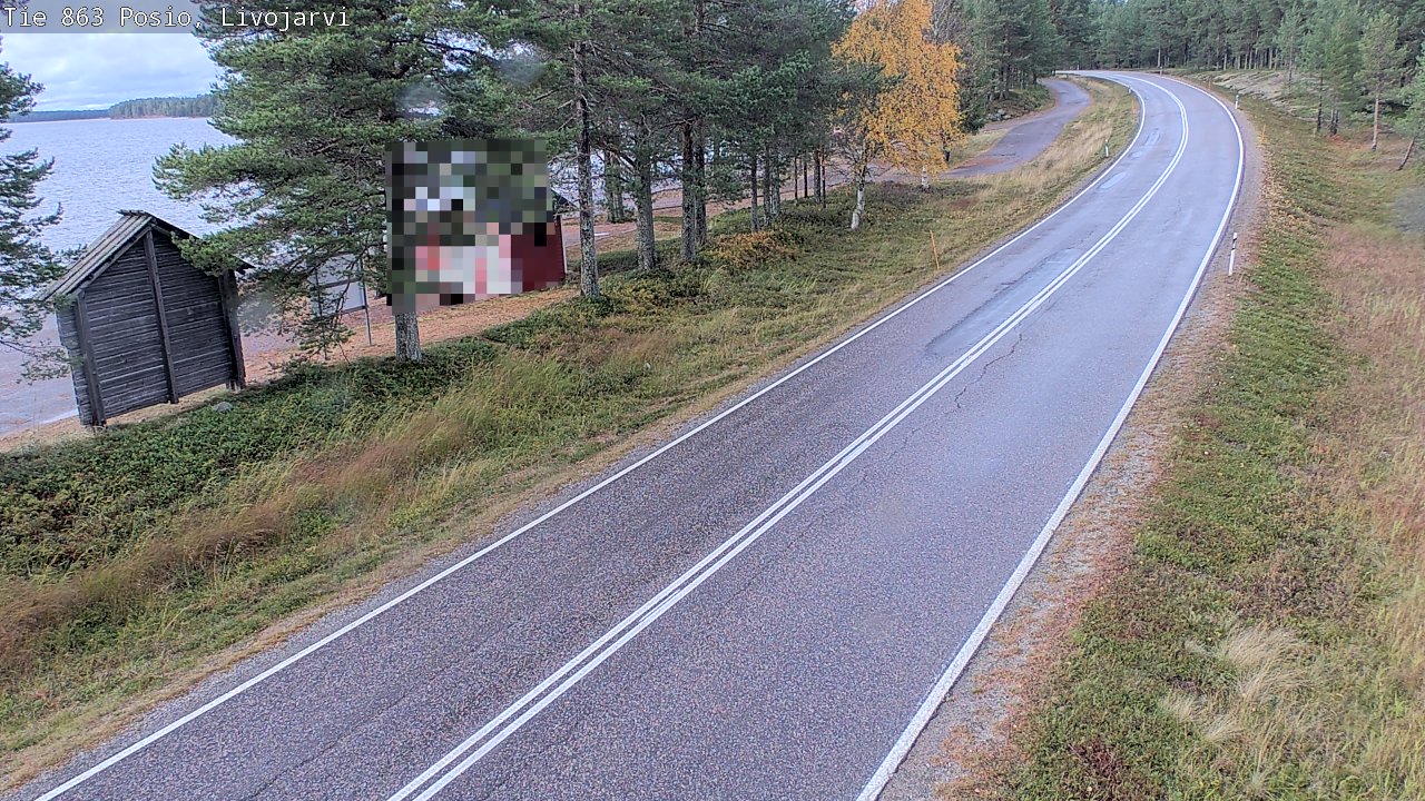 Kelikamerat Kuva Tie 863 Livojärvi, Posio, Lappi