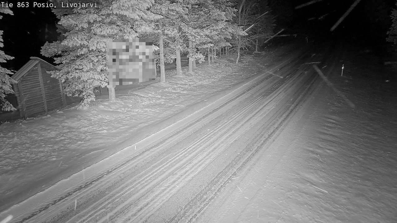 Kelikamerat Kuva Tie 863 Livojärvi, Posio, Lappi