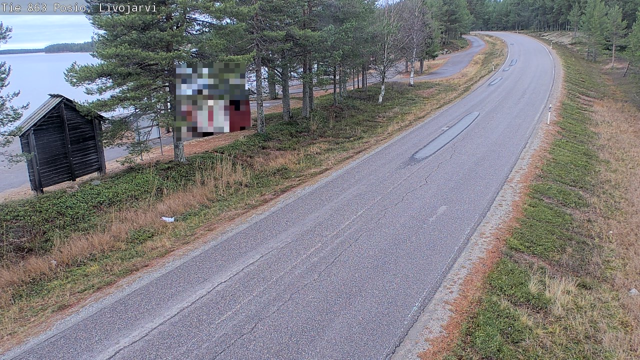 Kelikamerat Kuva Tie 863 Livojärvi, Posio, Lappi