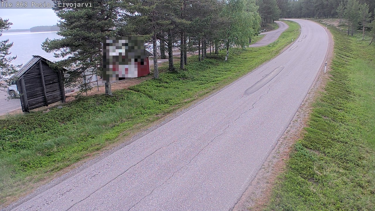 Kelikamerat Kuva Tie 863 Livojärvi, Posio, Lappi